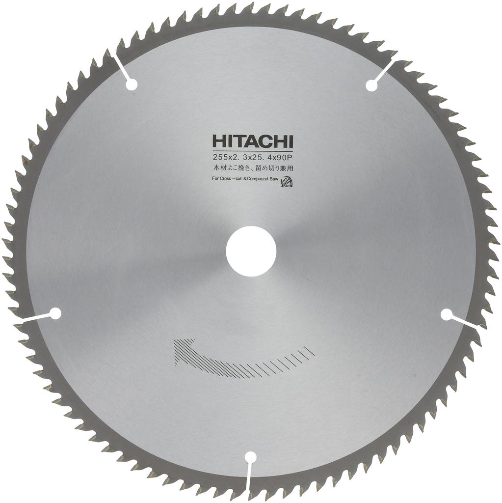 HiKOKI Chip Saw for Both Horizontal Sawing and 255 Mm Mm Hole 90 for Tabletop Sliding Circular Saw Cutting, Diameter, 25.4 Diameter, Blades,