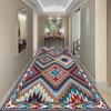 The Mediterranean Wedding Stair Carpet Hallway Runner Rug Church Stage Red Carpet Hotel Aisle Runner Floor Rugs Home Decor Long