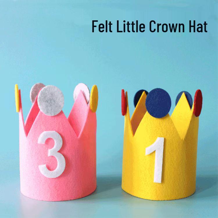 Popular DIY Star Velcro Crown for Baby's First Birthday Party