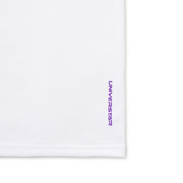 LINE FRIENDS BT21 KOYA Space Wapen White Short Sleeve T -shirt