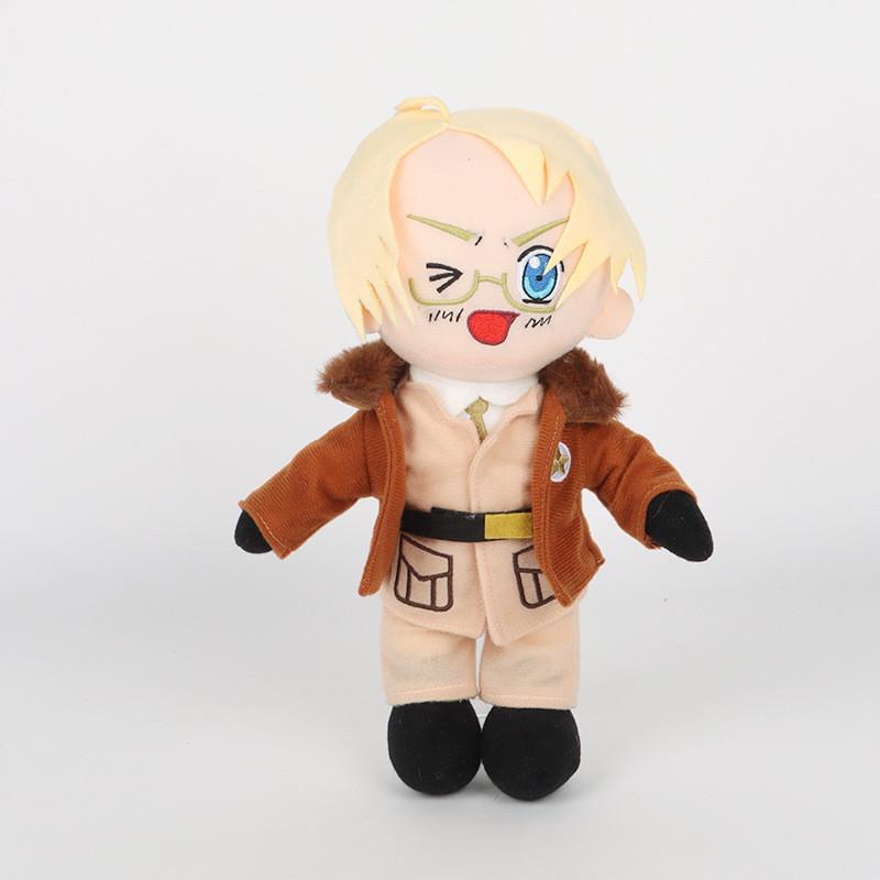 Плюшевая кукла Hetalia Axis Powers с наполнителем из полипропиленового хлопка для коллекционеров и фанатов