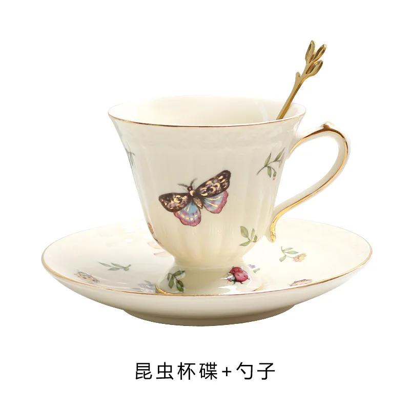 Кофейные чашки и блюдца Креативная посуда Тарелки Блюда Кружка-бабочка Для чая Кухонные принадлежности