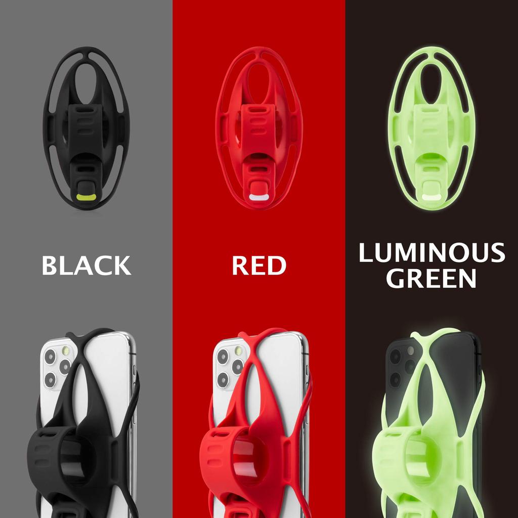 Bone Bike Tie 4 Bicycle Phone Smartphone Bicycle Road Bike Phone Phone Vibration Easy Handlebar Vertical Compatible with iPhone 15 15 15 Pro Black