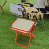 Camp Stool, Zipper Bag In The Outdoor Drain, Folding Stool for Garden Concert