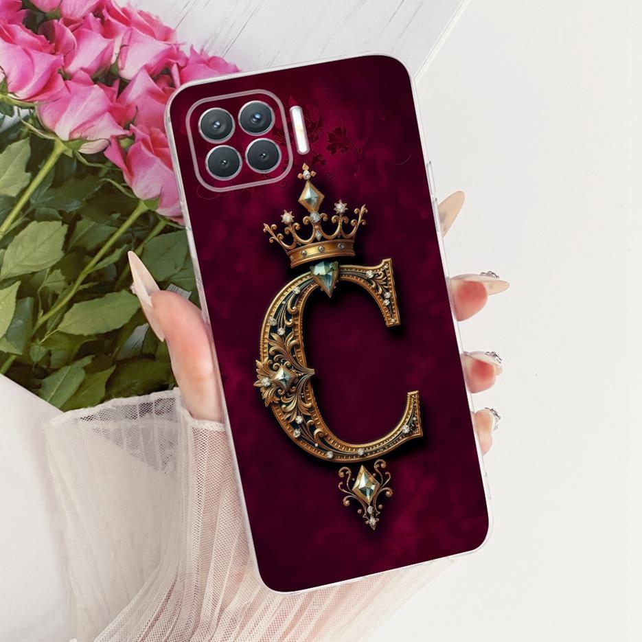 Для Oppo A73 Чехол CPH2099 Роскошный Модный Чехол с Буквами Мягкий Силиконовый Чехол Для Oppo A93 A 73 OppoA73 OppoA93 CPH2121 Fundas Coque