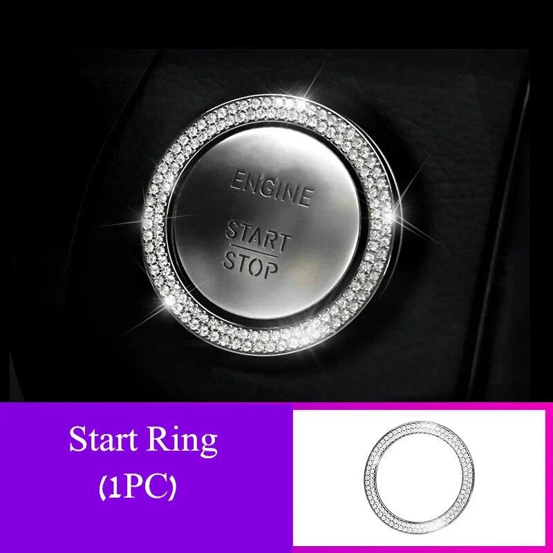 Diamond Sticker For Mercedes Benz GLA200 CLA220CLA260 CLA200 Car Interior Decoration Accessories Sticker Dedicated Car Styling