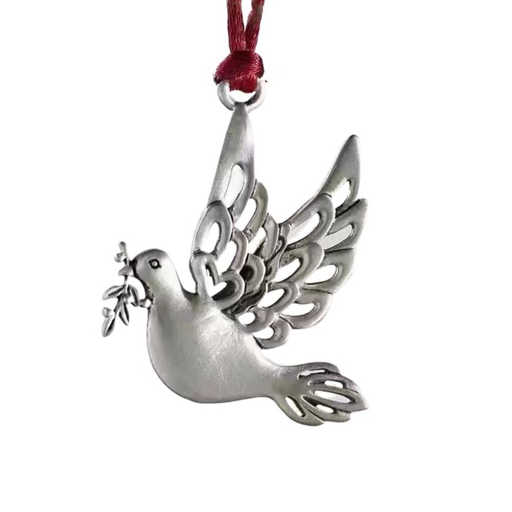 Santa Claus Solid Pewter Christmas Tree Ornament Gnomes Christmas Decorations  DIY