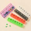7Days Pill Аптечка портативная дорожная влагостойкая футляр для таблеток еженедельно упакованные витамины рыбий жир контейнер для хранения