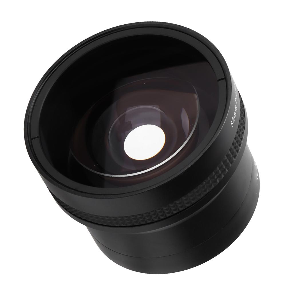 52MM 0.25x Super Macro Camera Fisheye Lens Thread Lens for CanonNikon DSLR SLR Camera