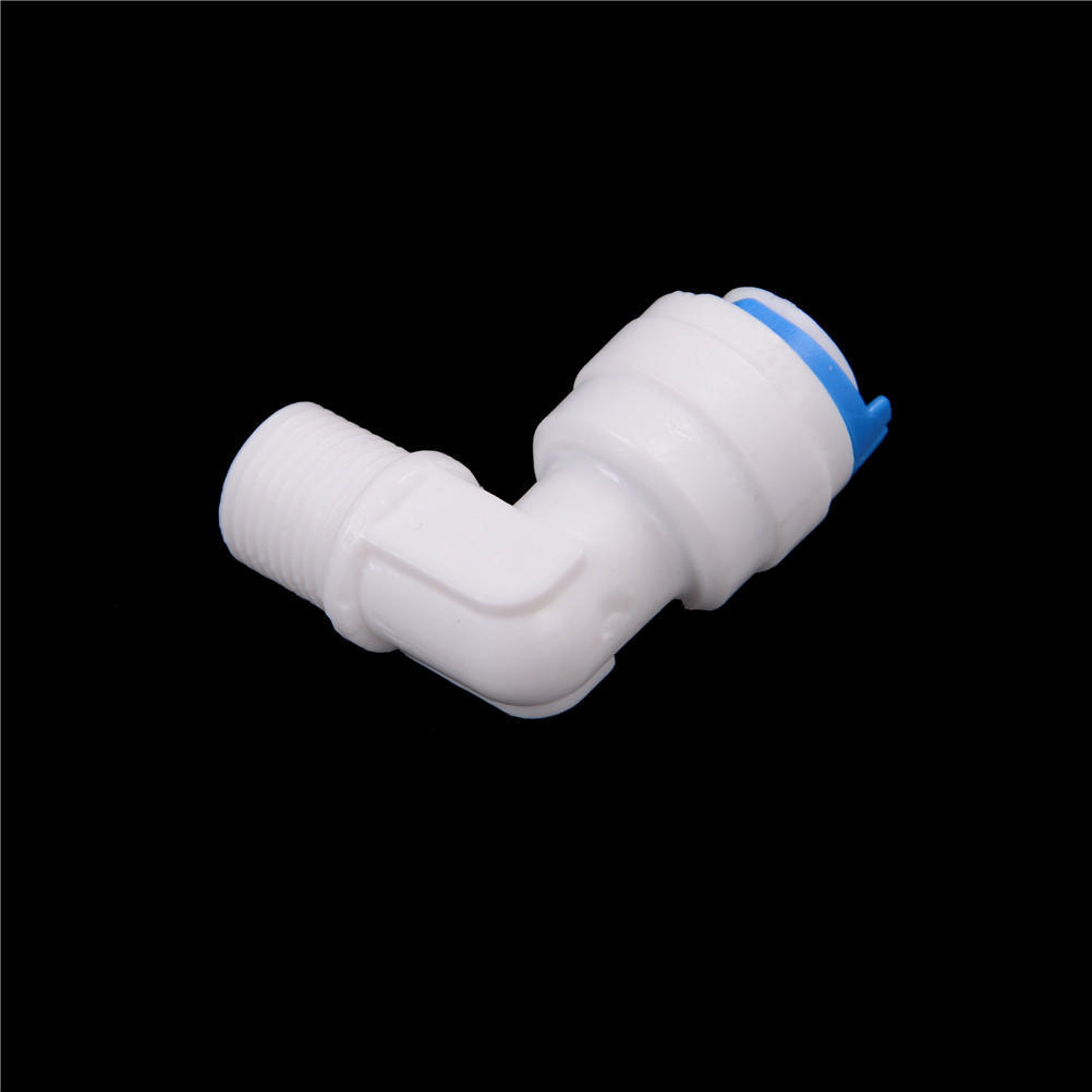 5 шт. 1/8" наружная резьба - 1/4" наружный диаметр трубки ПЭ фитинг для шланга колено быстроразъемное соединение