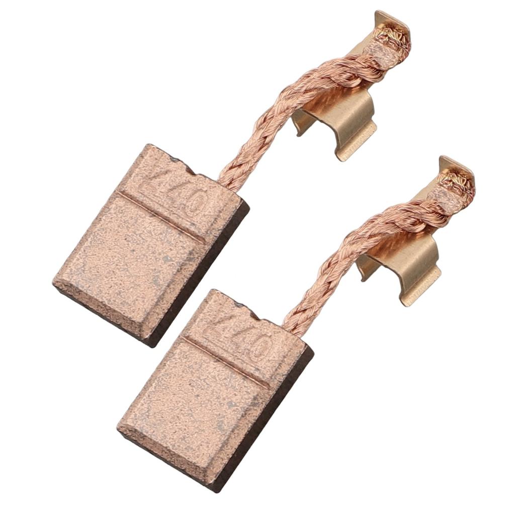 Carbon 2Pcs Carbon Brushes Carbon Brush Durability Metal