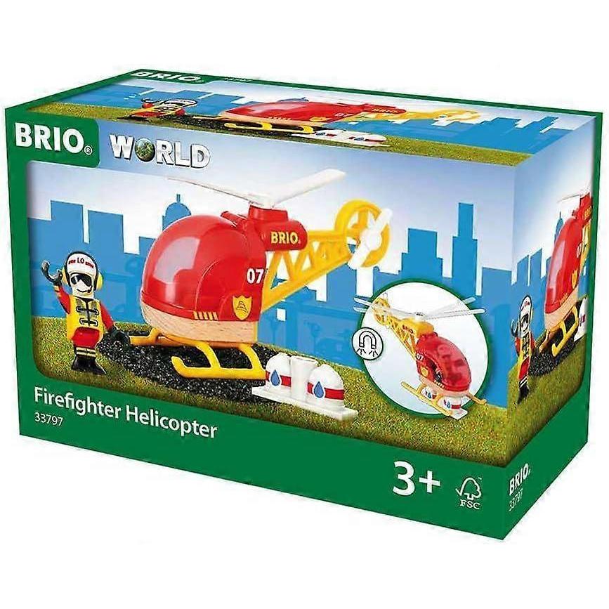 BRIO - Firefighting Helicopter Toy