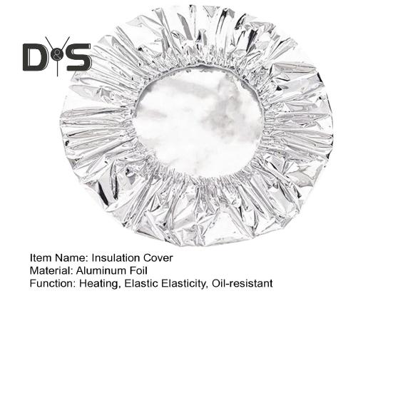 10/30/50Pcs Repeatable Aluminum Foil Insulation Cover Elastic Heat-Resistant Food Covers for Kitchen  Lock Aluminium Foil Storage Covers for Fruit