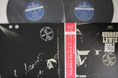 LP Пластинка ДЖОРДЖ ЛЬЮИС И ЕГО НОВООРЛЕАНСКИЙ ОЛЛ-СТАРЗ - Джордж Льюис В Токио SLJ111 LONDON 1969 Япония Оби Джаз Б/У