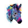 1/2pcs Zebra Head Heat Transfer Sticker, DIY Iron-On Decals For Clothes, T-Shirt Making, Pillow Decorating, Clothing Supplies & Appliques
