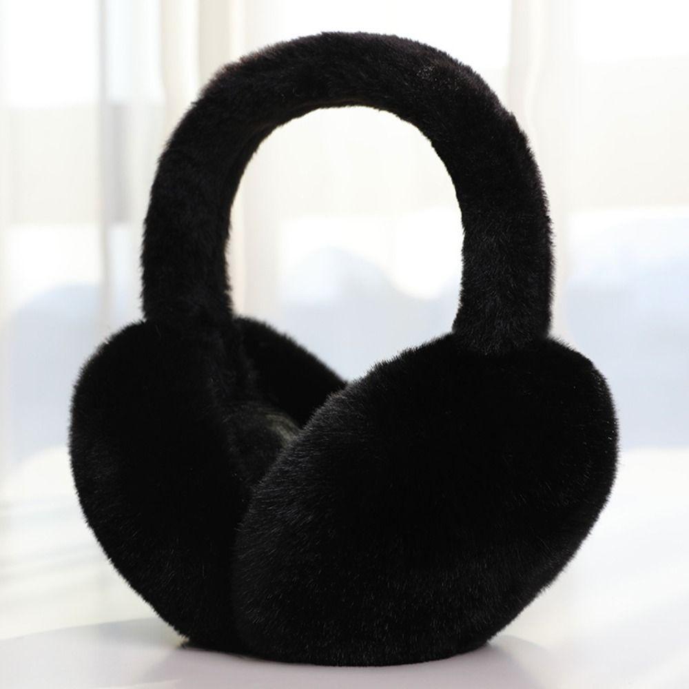 Thicken Foldable Earmuffs Folding Winter Ear Cover Fashion Plush Earmuffs Outdoor
