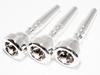 Cmy Select Trumpet Mouthpiece Set (3C, 5C, 7C) - Beginner's Set for Brass Bands