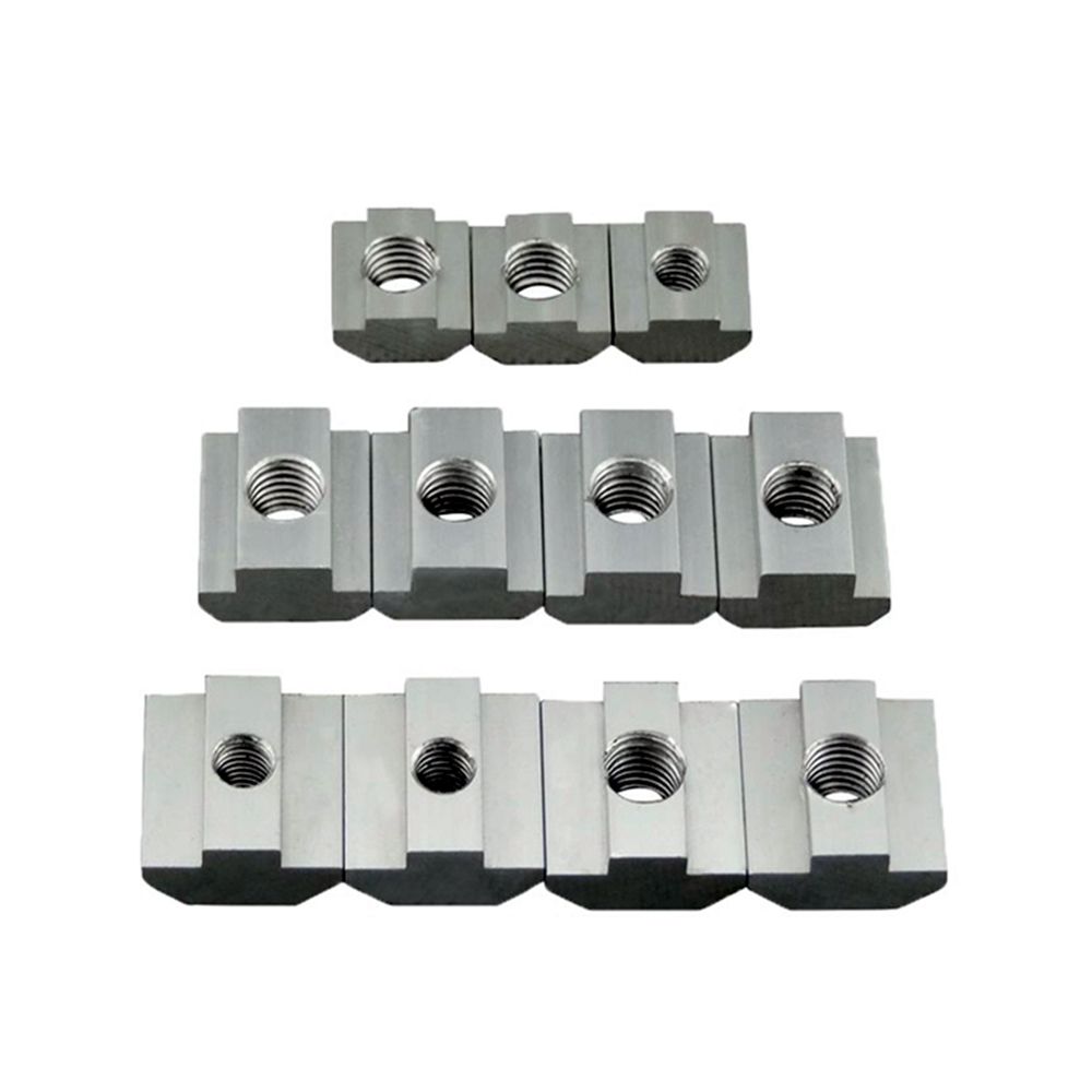 M3 M4 M5 M6 Square T-Track Sliding T Block Hammer Nut For Fastener Nuts T Slot Nut