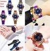 Fashionable Womens Bracelet Watch With Timeless Starry Sky Design And Alloy Case