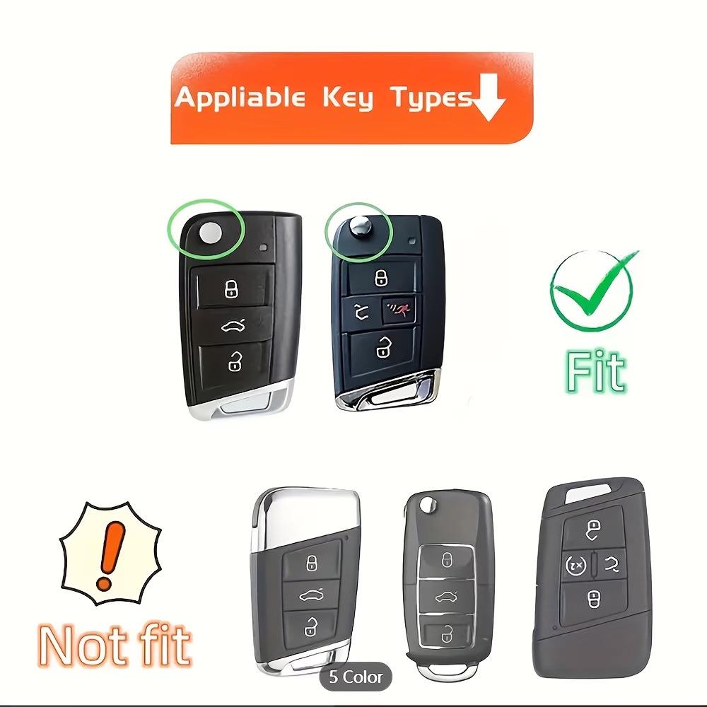 Volkswagen Key Cover for Sagitar, Bora, Polo, Tiguan, Magotan, Passat, Golf 7, Tayron, and Lavida Models
