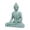 Мирная буддийская скульптура из резного камня, декоративная буддийская статуя для офисного стола, садовой композиции