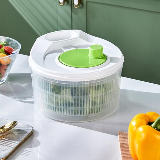 Yousheng Salad Spinner Овощная сушилка Большая емкость Овощной Дегидратор Ручной Овощной Салатный Центрифуга Сливная Корзина для мытья Зелени Ягод