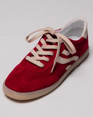 Кроссовки Aquamarin 6407 36 красные замша