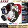 Смарт-часы HK10 PRO MAX Plus AMOLED ChatGPT 2 ГБ ROM HK9 PRO Max + Звонки по BT Циферблат с ИИ 3D Визуальное действие Смарт-часы Мужские Женские