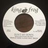 7inch Record PRINCE MIKE & RAS MAC BEAN - Don't Sit Down None King Frog Spain Reggae, Ska & Dub Used