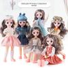 30cm Yitian Barbie Doll Set: BJD Doll with Music, Wedding Dress, and Outfit Changes