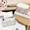 Anti-slip Bottom Tissue Box Light Luxury Napkin Case Transparent Facial Tissue Containers Kitchen