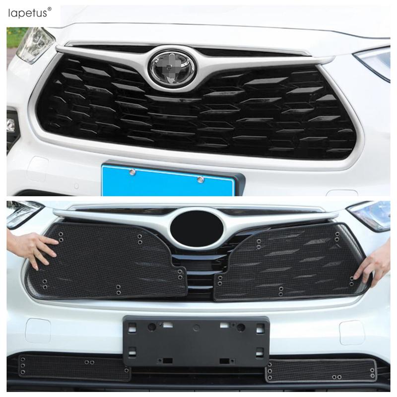 Car ect Screening Mesh Front Grille ert Net Accessories For Toyota Highlander / Kluger 2024 2025