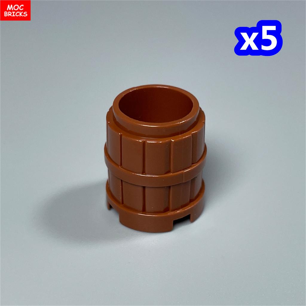 Серия контейнеров MOC Bricks Коробка для демонстрации Ведро Таз Горшок Упаковка Корзина Аксессуары Собранные Строительные Блоки Игрушки Подарок для Детей