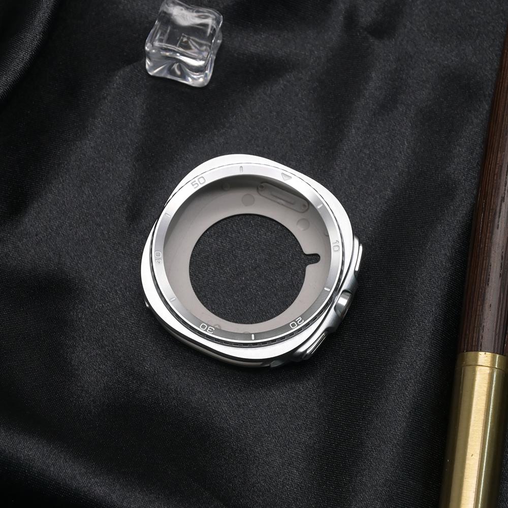 Алюминиевый сплав Чехол для Samsung Galaxy Watch 8 44 мм 40 мм Жесткий каркас Защитная крышка для Samsung Watch 8 Аксессуары Защитный