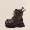 Women's Shoes Height-increasing Thick-soled Boots New Stylish Short Boots for Women