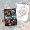 1pc,Adult Coloring Book-30 Different Patterns,100gsm,11.2x8.3 “Stress Relief,Easter,Birthday,Valentine's Day Gift