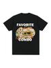 Fun Favorite Combination Meme T-Shirt Wo Highquality Tshirt Fashionable Short Sleeved Tshirt Oversized Top