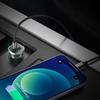 USB-C USB Car Charger 24W Power Delivery Quick Charge Gray