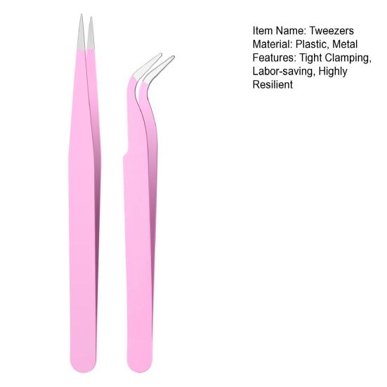 1 комплект, пинцеты-наклейки, прочные, экономичные, высокоэластичные, с плотным зажимом, пинцеты для маникюра, скрапбукинга, дизайна ногтей, магазин маникюра