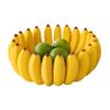 xiaobudian 3D Printed Banana Fruit Bowl, Large Capacity Tray Holder, Decorative Shape Food Serving Plate for Kitchen, Dining Table