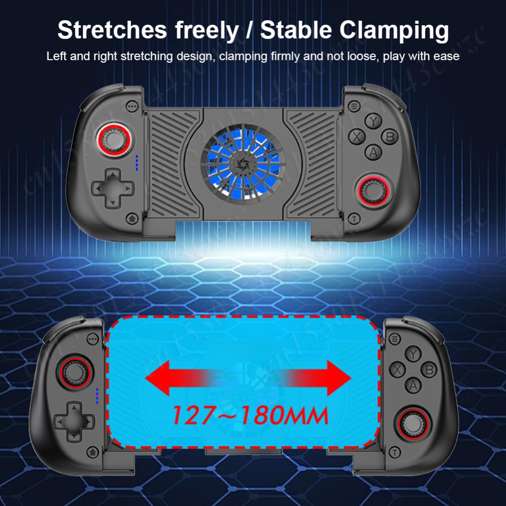 X3 Gamepad Телескопический игровой контроллер для мобильного телефона Turbo Bluetooth-совместимый мобильный игровой контроллер для Android/iOS/ПК/Switch