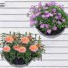 3pcs Planter Basket Liners Half Round Fabric Felt Flower Pots Liner Plant Garden Decoration Replacement Liners For Outdoor Decor