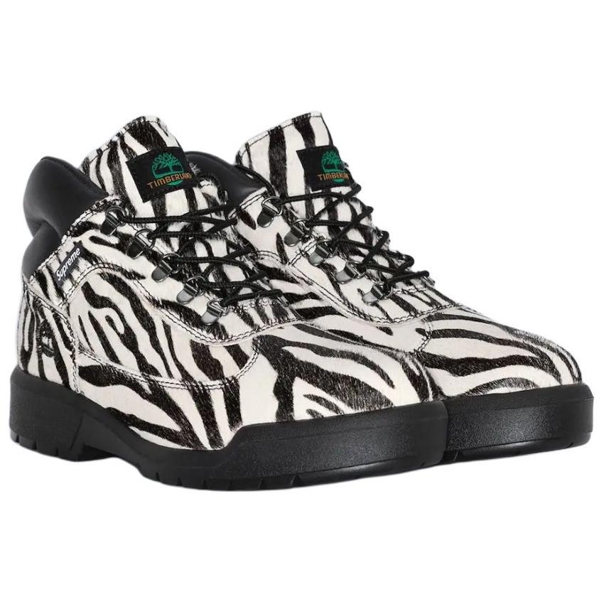 Timberland Supreme X Field Boot Zebra Men Sneakers White 00031-10000SXFBZ