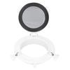 8in Round Opening Portlight Porthole Tempered Glass Window Universal for RV Boat Yacht White
