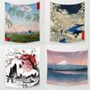 Anime Landscape Decorative Tapestry Home Wall Decor Office Living Room Tapestry