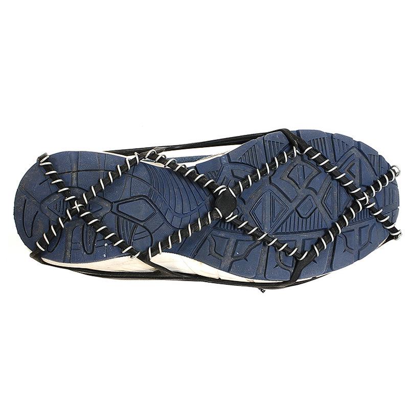 Selpa Urban Thickened Anti-Slip Ice Cleats for Mountaineering and Snow Spikes Overshoes.