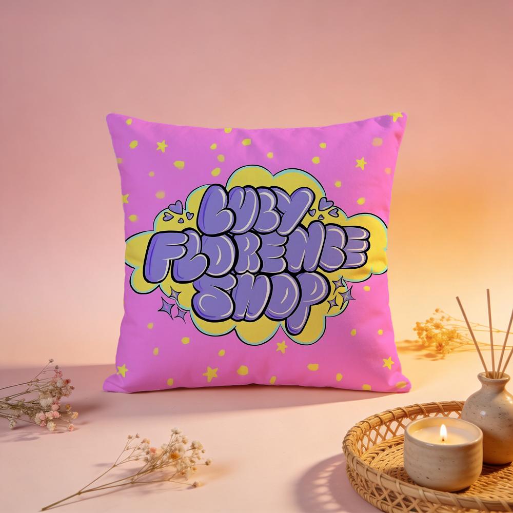 Inspirational Positive Quote Cushion Cover Comfortable Durable Pillow Cover MultiScene for Home Office Car Sofa