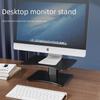"Metal Desktop Monitor Stand with Storage"