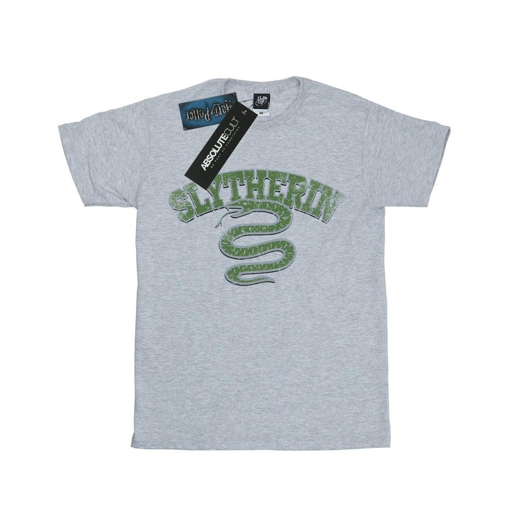 Harry Potter Mens Slytherin Sport Emblem T-Shirt