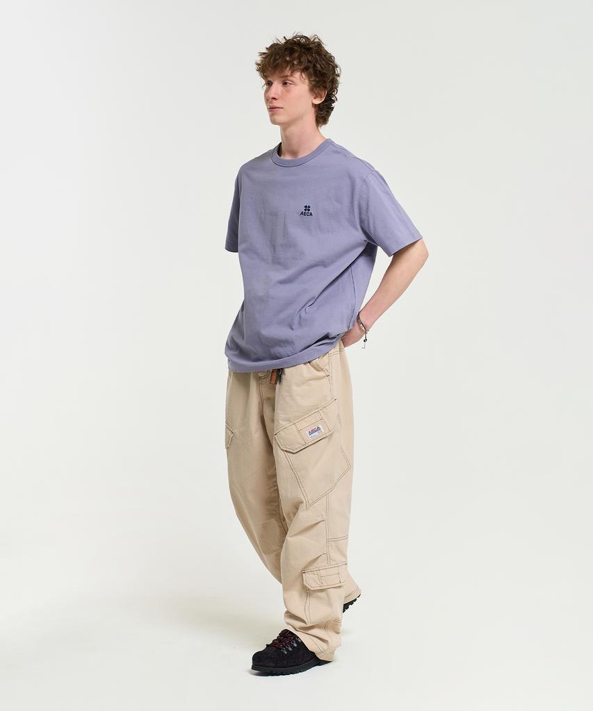 AECA Everyday Aeca Clover Half Sleeve Tee-Purple